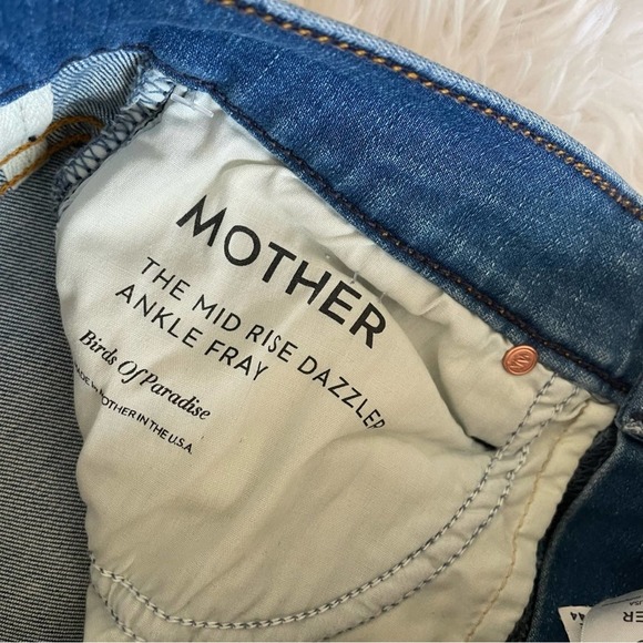 Mother Denim THE MID RISE DAZZLER ANKLE FRAY - Picture 11 of 14